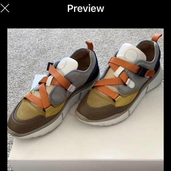 COPY - Chloe sonnie sneakers, 100% authentic, comes with original dust bag and … - Picture 3 of 5